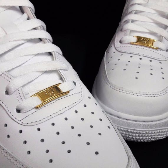 air force 1 metal lace tag
