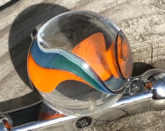 glass marble/ glass orb/ boro marble/ borosilicate/ collectible marble/ handmade glass marble