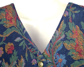 Vintage Brocade Vest