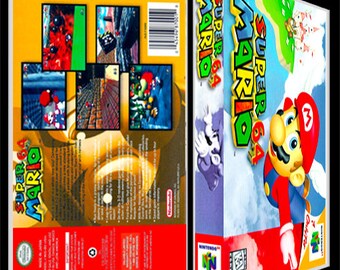 Nintendo 64 spine labels