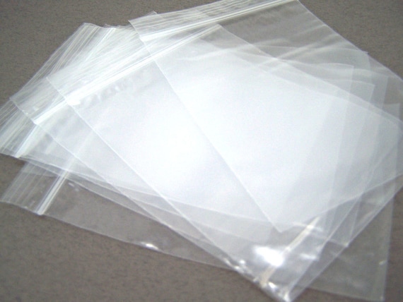 Poly Bags 100 3 x 4 Clear Plastic Ziplock bags