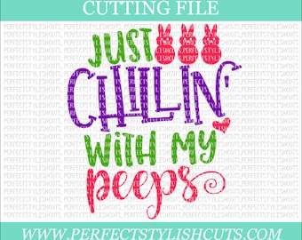 Download Peep My Style SVG DXF PNG Files for Cricut and Silhouette