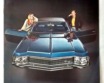 1970 Chevrolet Sales Advertising Brochure, Caprice, Impala, Bel Air, Car, Advertising, Auto, Dealer, Sales