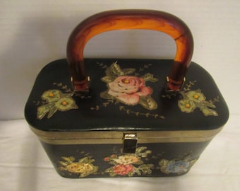 Vintage Lily Bet Black Purse