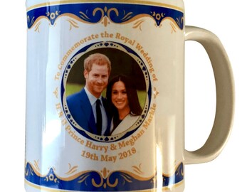 Prince Harry & Meghan Markle Royal Wedding 19th May 2018 - Mug