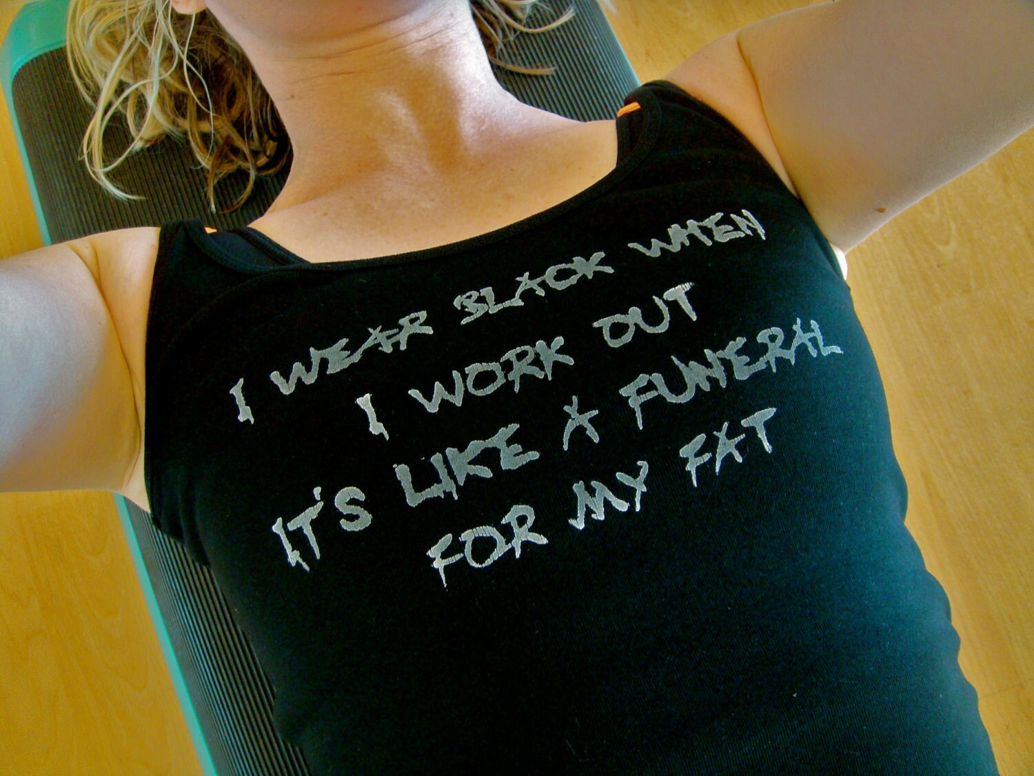 i work out tshirt
