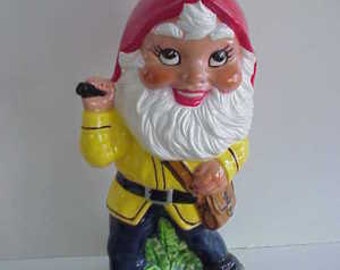 Garden Gnome with a Pick