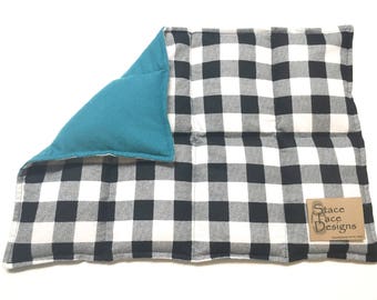 XL Rice Heating Pad, Whole Back Microwaveable Heat Pad, Hot Cold Therapy for Natural Pain Relief, Gift for Him or Her, Essential Oils