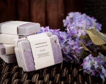Lilac Soap - Natural Vegan Cold Process Soap