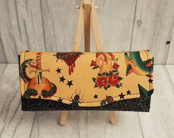 Tattoo inspired Alexander Henry purse