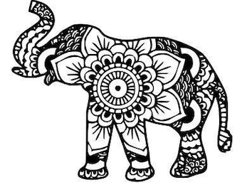 Free Free 339 Mandala Elephant Head Svg SVG PNG EPS DXF File