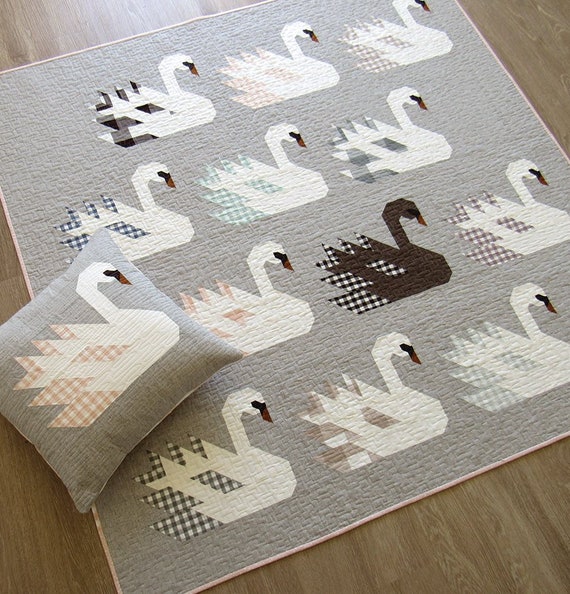 SWAN ISLAND - Pattern by Elizabeth Hartman