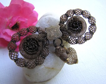 Mourning Brooch, Hair Jewelry, Mourning Hair Brooch, Victorian Hairwork Pin, Hairwork Jewelry, Hair Jewelry, Mourning Jewelry, Hair Brooch