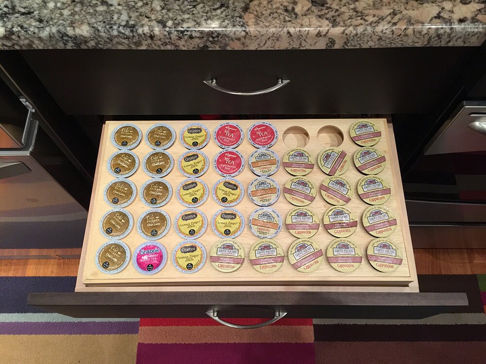 Custom K Cup Holder Drawer Organizer Zoom