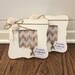 Promoted to Grandparents Personalized Custom Frame Set of 2, Grandmother Grandfather Gift, Baptism Frame, Christening Gift, Baby Frame