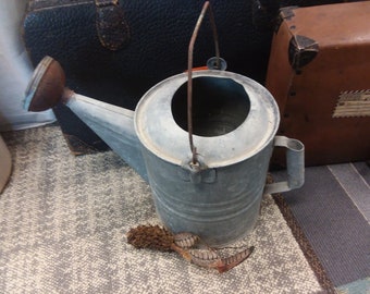 Vintage Galvanized Watering Can