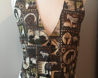 Vintage Sostanza Contemporary Apparel Vest