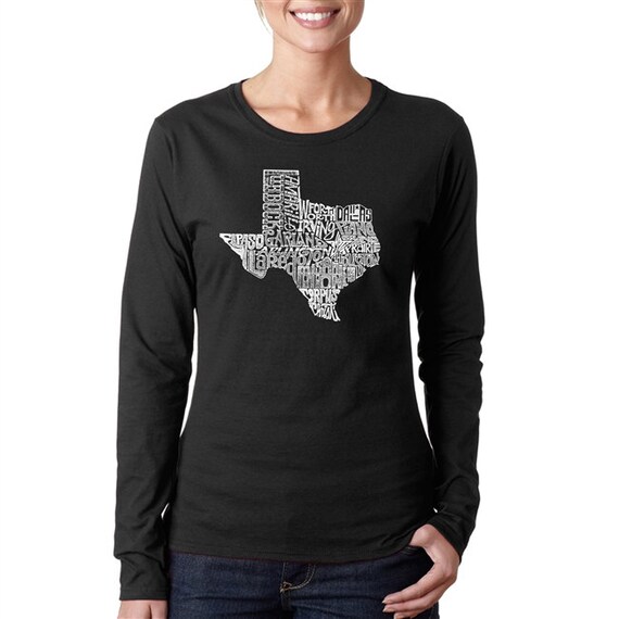 Women's Long Sleeve T-Shirt The Great State of Texas