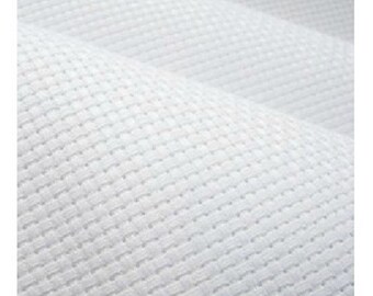 9ct white cotton aida fabric,9ct white cross stitch fabric,9ct white cross stitch cotton canvas,