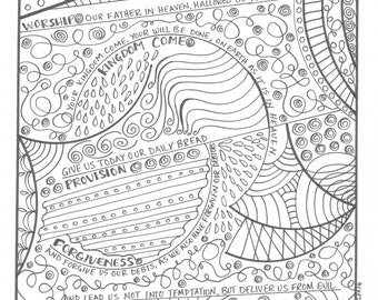 The Fruit of the Holy Spirit Coloring Page