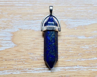 Inner Power Stone Lapis Lazuli Pendant Meditation Reiki Prayer Beads Love Yoga Gifts Chakra Crystal Healing Natural Quartz Chakra Necklace