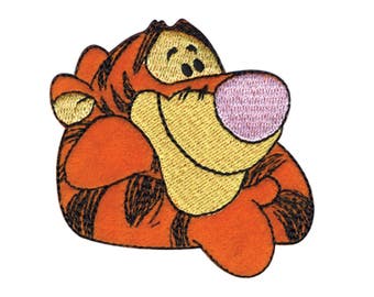 Tigger Iron On Applique, Genuine Disney Iron On Patch, Tigger Patch, Tigger Applique, Disney Applique, Pooh Applique, Kids Patch