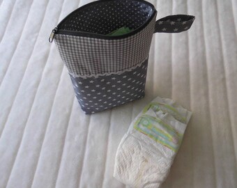 Wetbag Diaper bag wet bag star Grey
