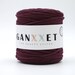 Ganxxet Fabric yarn - Tallinn color (dark lilac); t-shirt yarn, jersey yarn, trapillo, fabric yarn