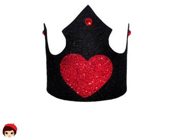 Queen of hearts hat | Etsy