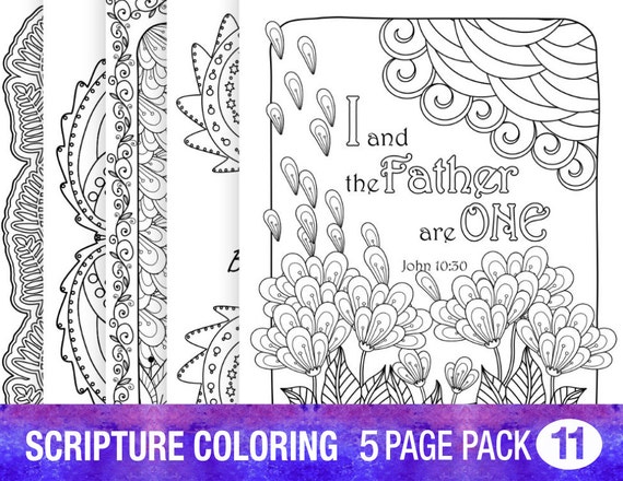 5 bible verse coloring pages inspiration quotes diy adult