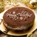 Merry Christmas decorations Round stencil cake H014 Round stencil for cake decoration