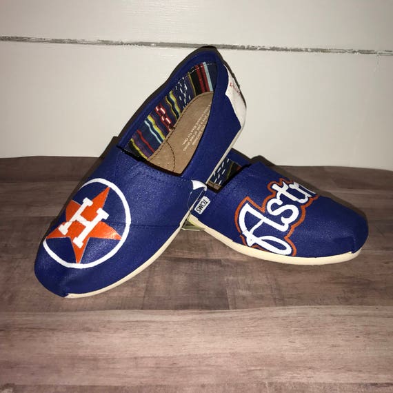 Houston Astros women's shoes Toms available