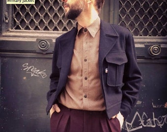 Wool Chester Jacket made in Paris