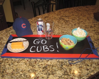 Chalkboard Serving Tray Cubs Party Decor!