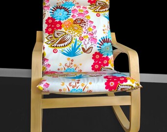 Lou Lou Thi Summer Totem Tart IKEA POÄNG Flower Chair Cover