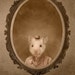 5x7 inch Hot Digital Dog Mr. Snowpea Mouse