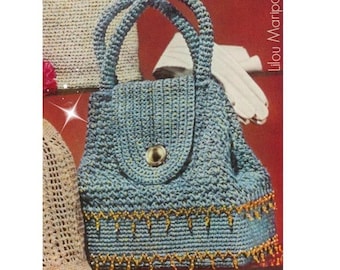 CROCHET PATTERN The Kiara Bag Crochet Bag Pattern Crochet