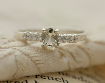 Oregon Sunstone in Sterling Silver Ring, Style VQ