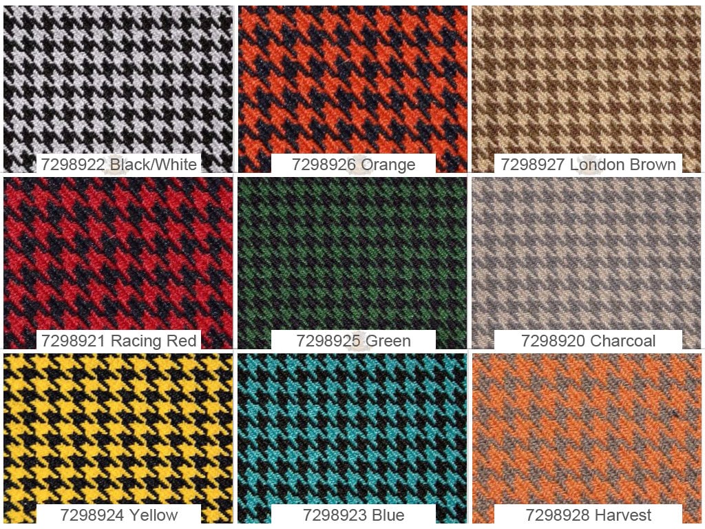 Houndstooth Automotive Retro Headliner/General Upholstery