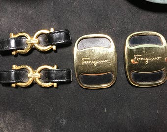 Authentic Ferragamo Shoe Bars Set Of 3