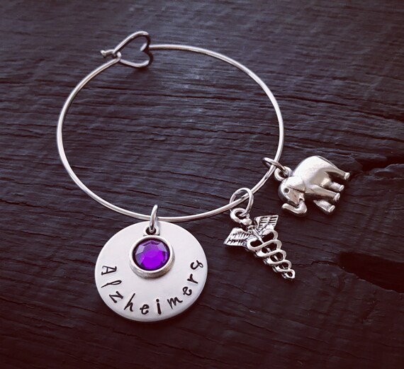 Alzheimer's Bracelet Alzheimer's Jewelry Medical