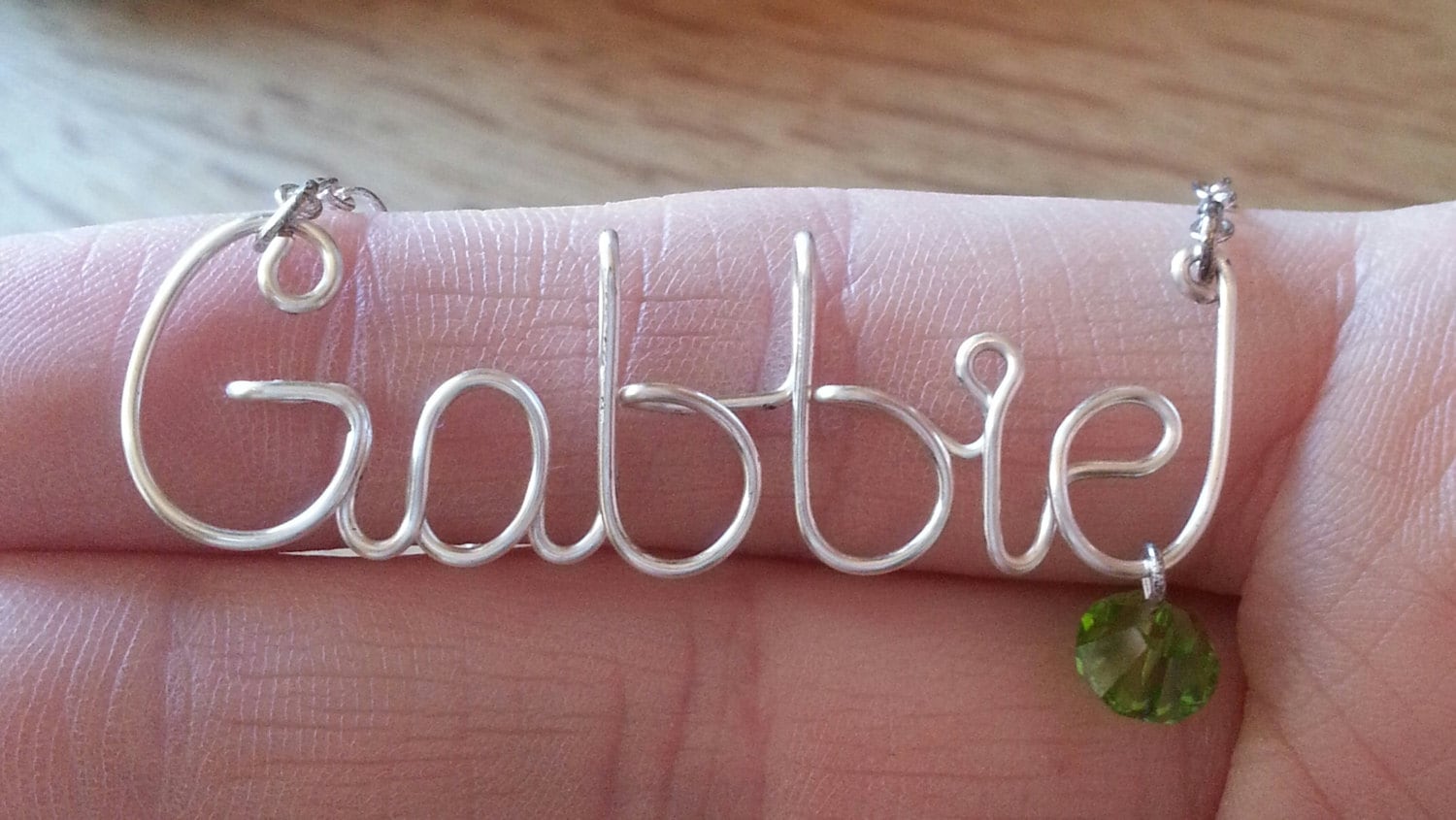 Personalized Wire Name Necklace
