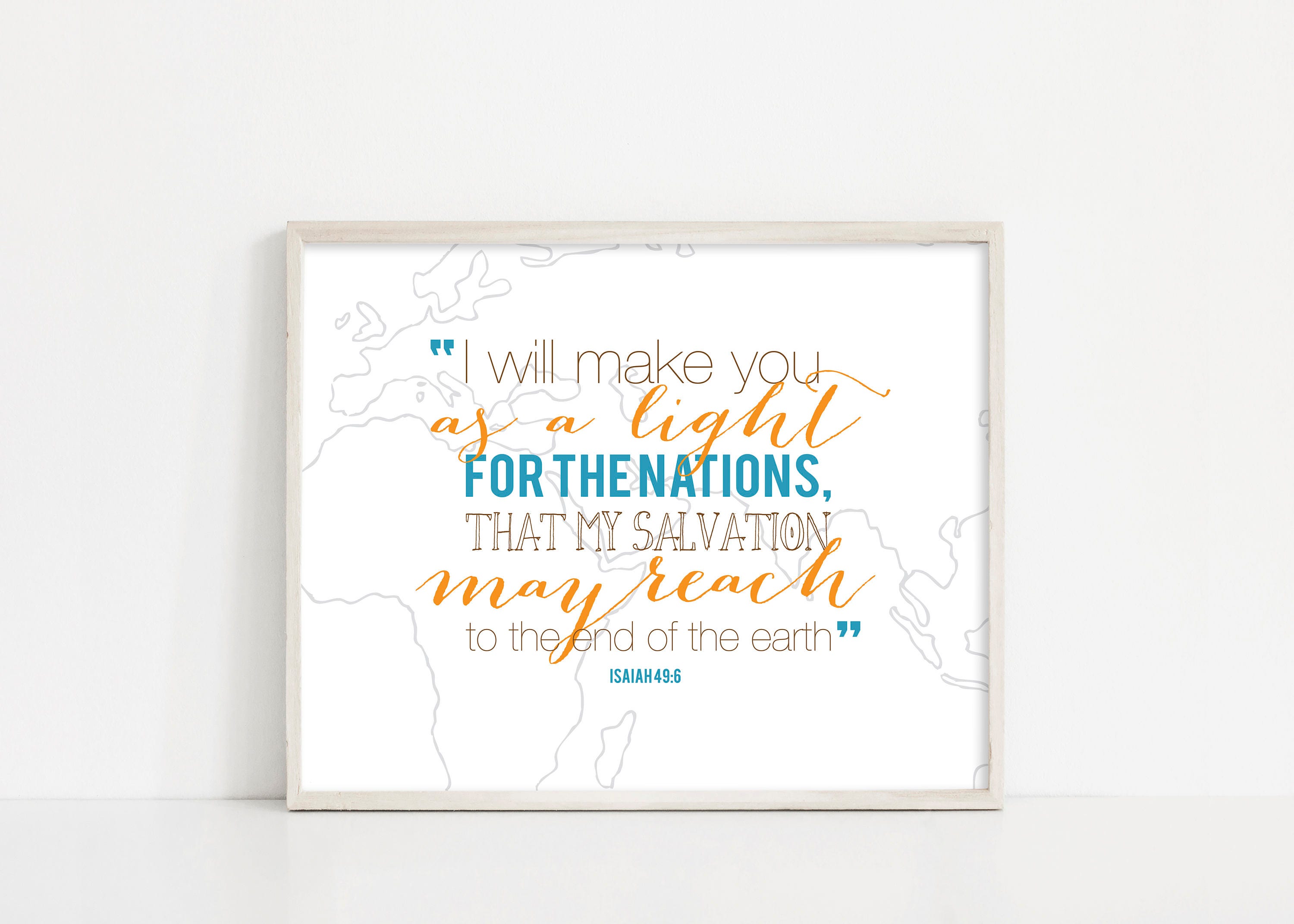 To the End of the Earth Isaiah 496 Light for the Nations Bible