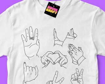 방탄소년단 BTS Jimin 지민 Small Hands Minimalist Unisex Kpop Shirt | bts kpop | bts | bts shirt