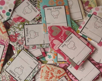 Set of 20 "Toothy Envelopes" for tooth exchanges