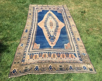 Turkish handmade rug anatolian Turkish oushak rug vintage rug handwowen nomadic rug handwowen nomadic rug handspun wool and 314x142/10'2x4'6
