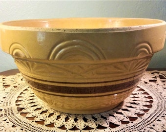 Vintage Yellow Ware Bowl