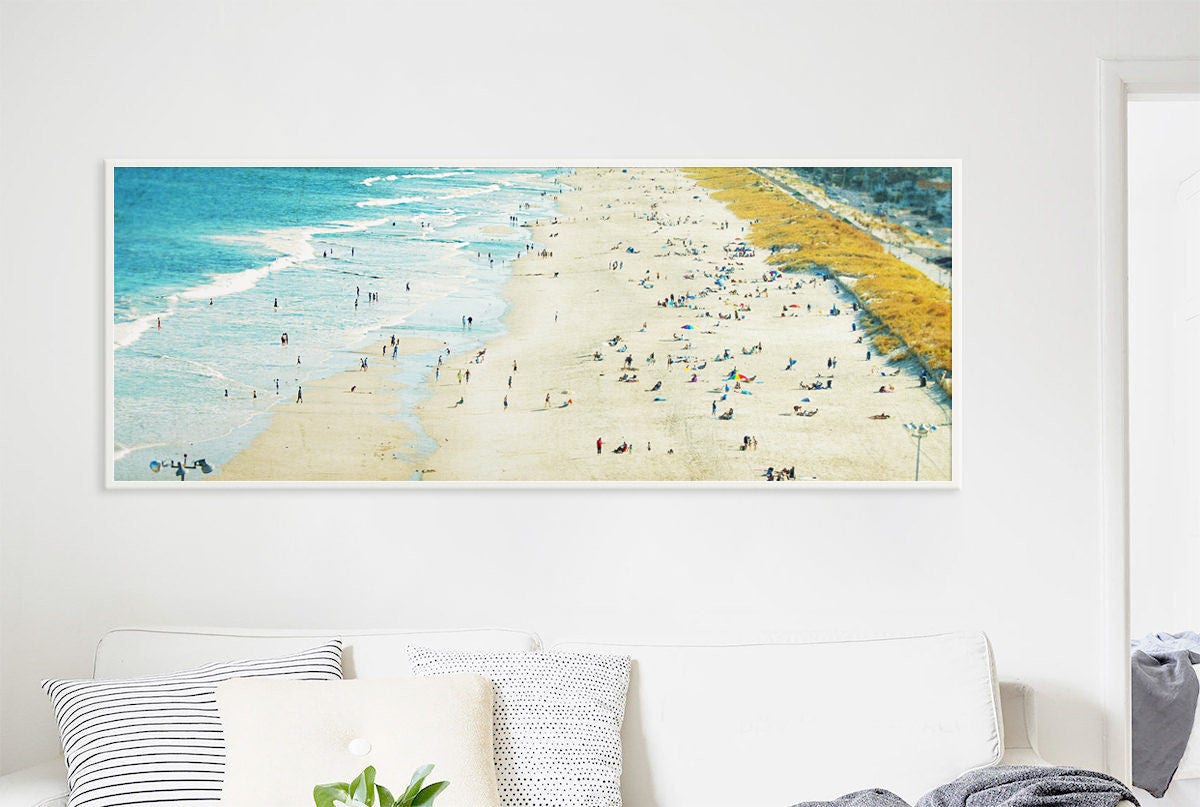 Beach Photography // Extra Large Beach Print // New Jersey