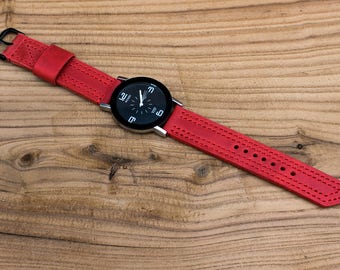 Leather watch strap Watch band Watch strap Leather strap Strap Watch 18mm 20mm 22mm Leather handmade Gift for womens Women watch strap