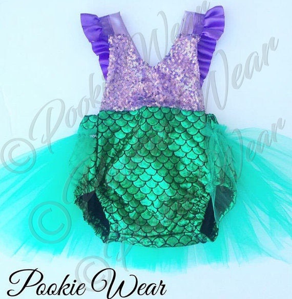 little mermaid first birthday outfit